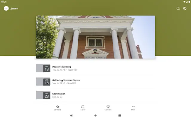 Uptown Church, PCA android App screenshot 3